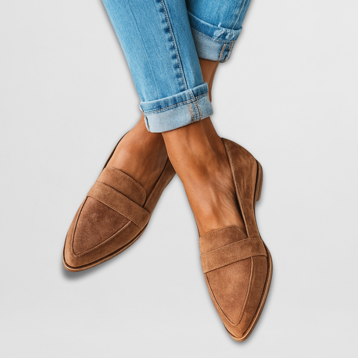 Claire™ | Soft Suede Loafers